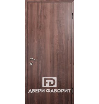 дверь входная без глазка отделана ламинатом под дерево