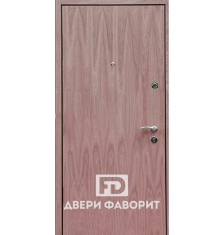 дверь из металла с ламинированной панелью вид внутри