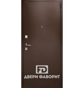 Дверь из стали с ламинатом - МД-97
